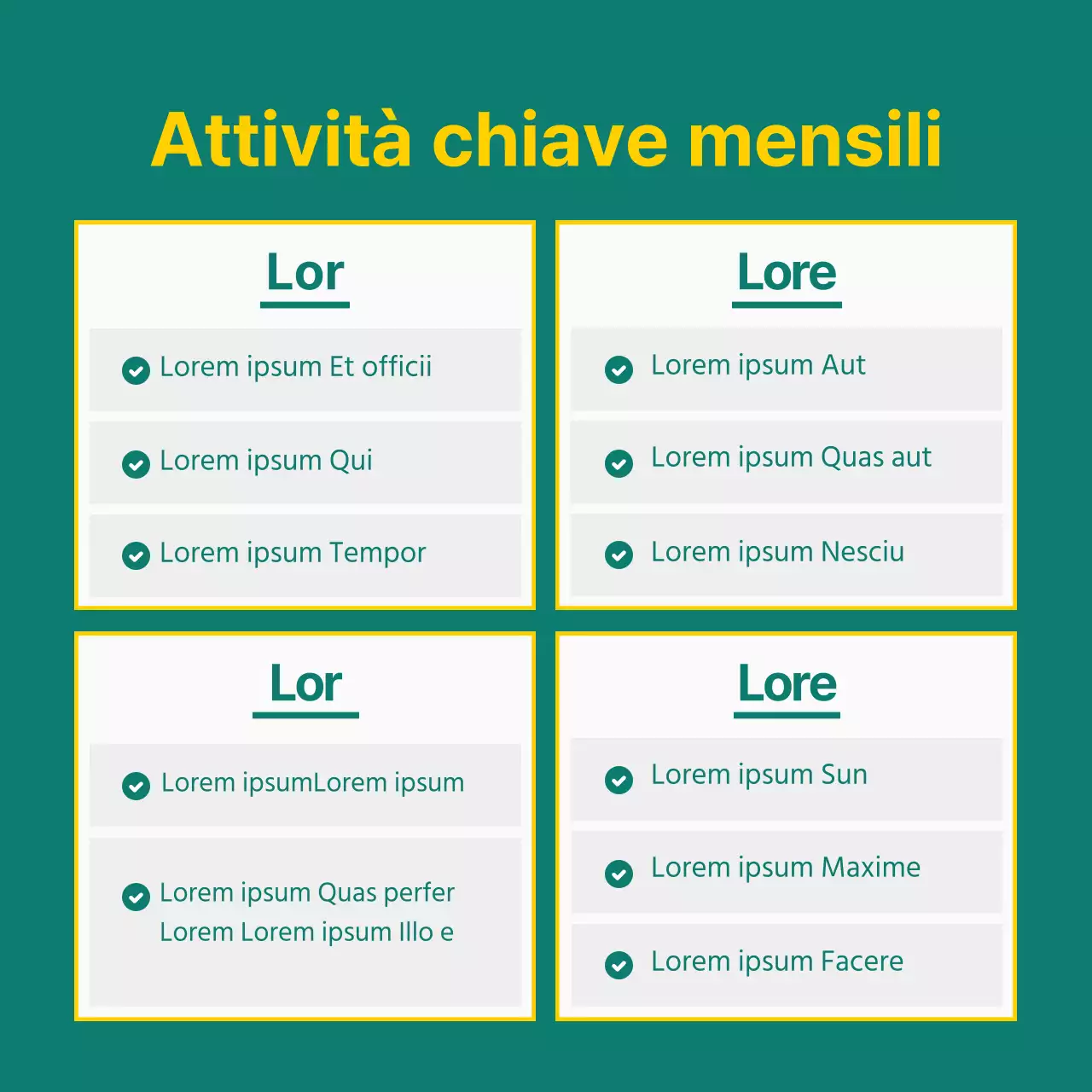 Il giallo e il verde dell'università evidenziano il design della cartaNews