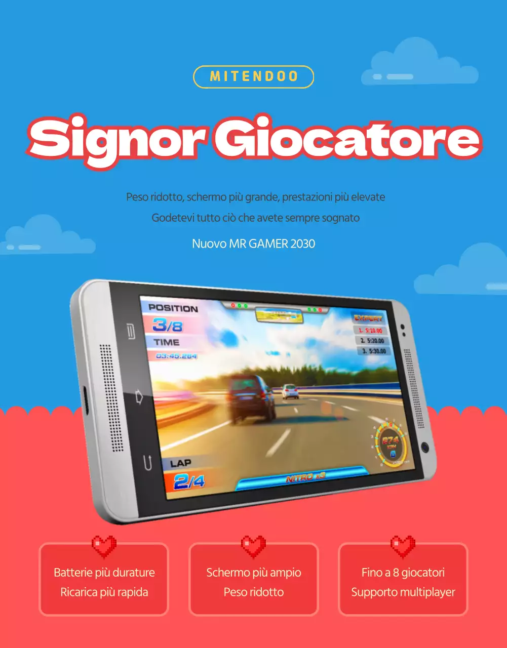 Pagina dettagliata dei dispositivi di gioco