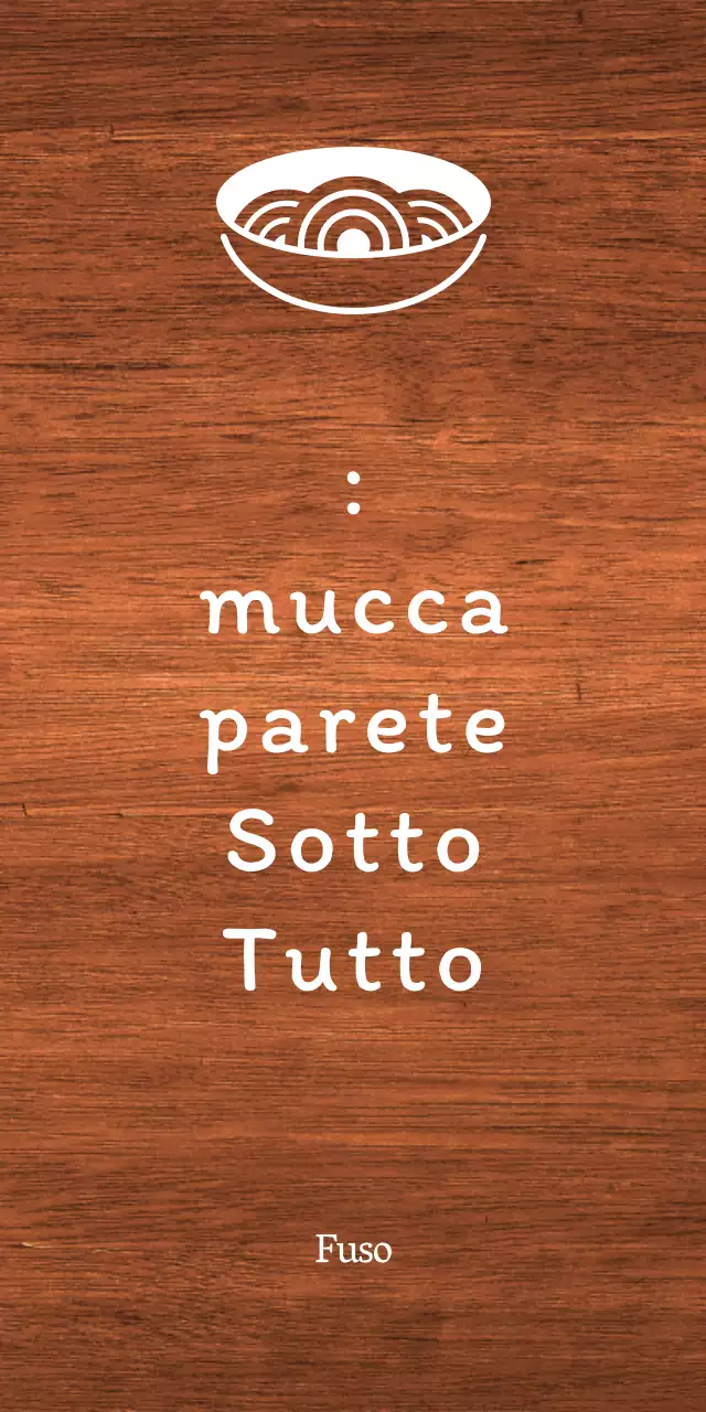 Semplice insegna di un ristorante coreano con testo bianco e illustrazioni di noodle