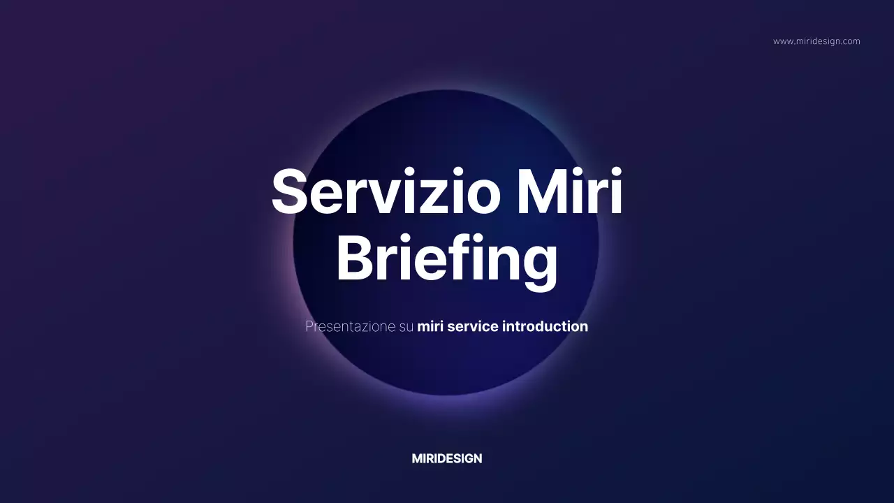 Sintesi del servizio Purple Tone