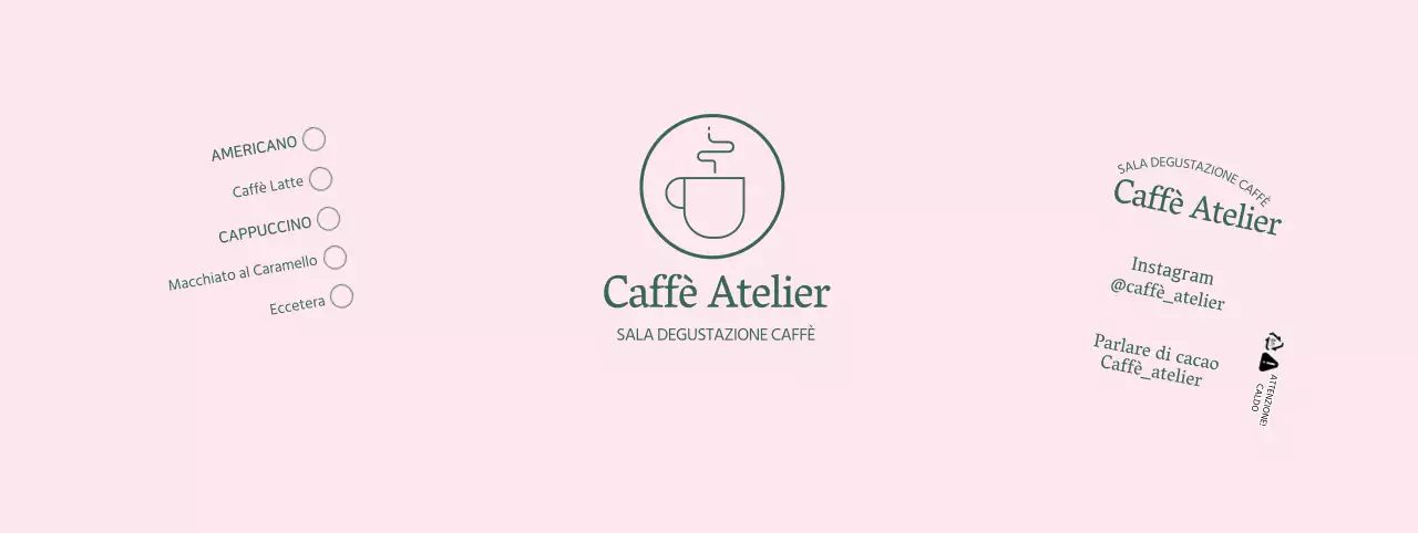 Illustrazione di linea semplice rosa