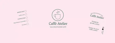 Illustrazione di linea semplice rosa