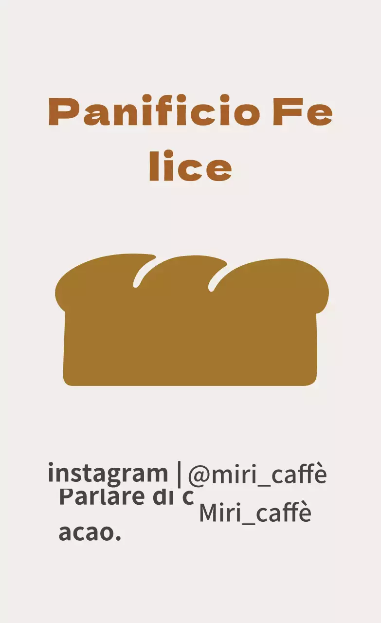 Illustrazione marrone etichetta ristorante carino