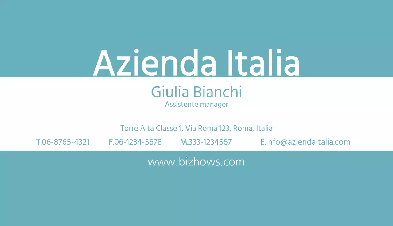 Azienda Bizhouse