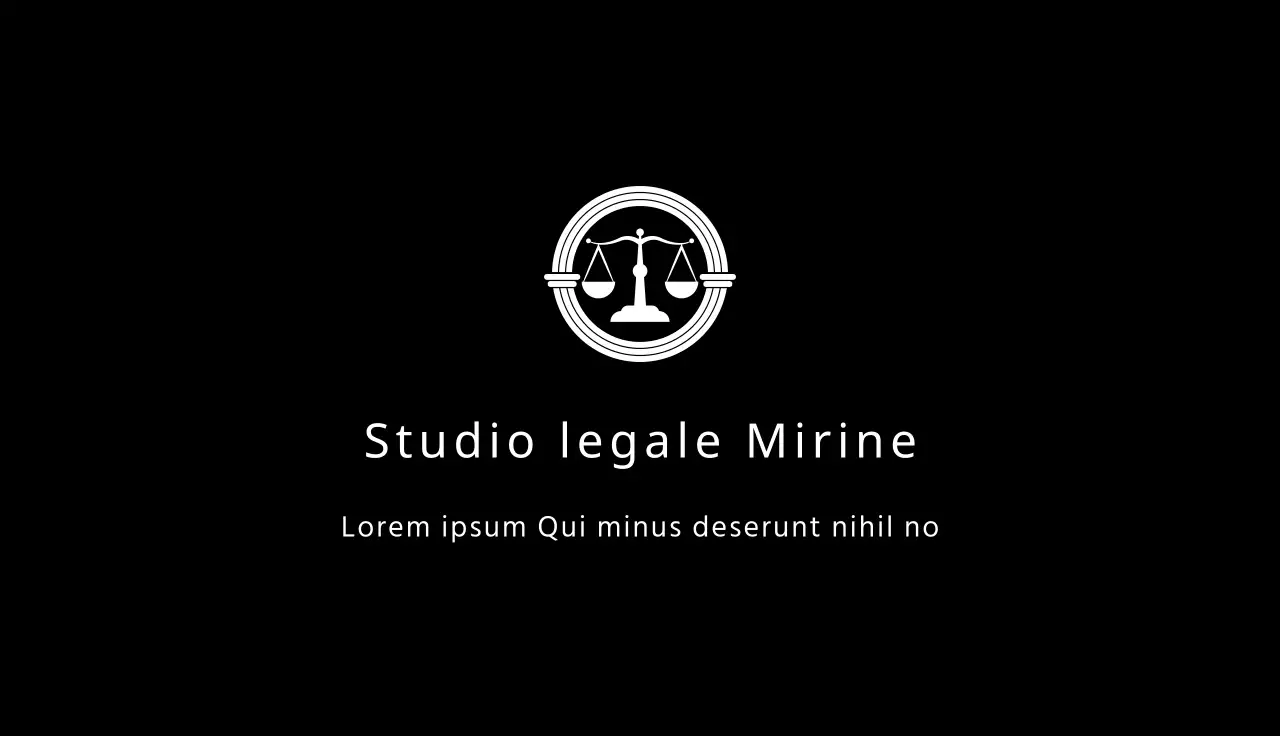 logo marrone studio legale pulito business