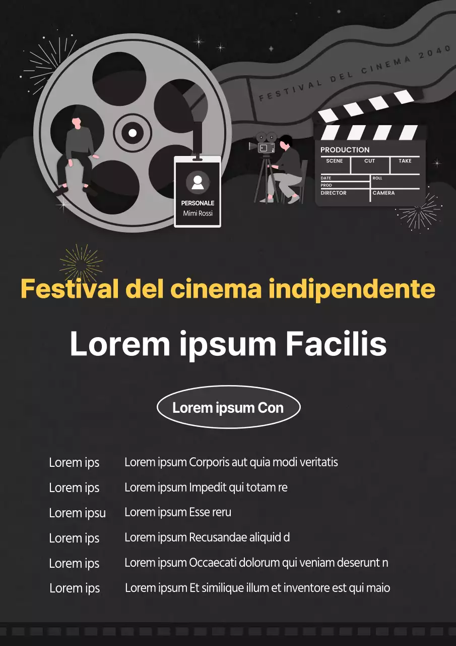 Nero e giallo, un semplice festival di cinema indipendente