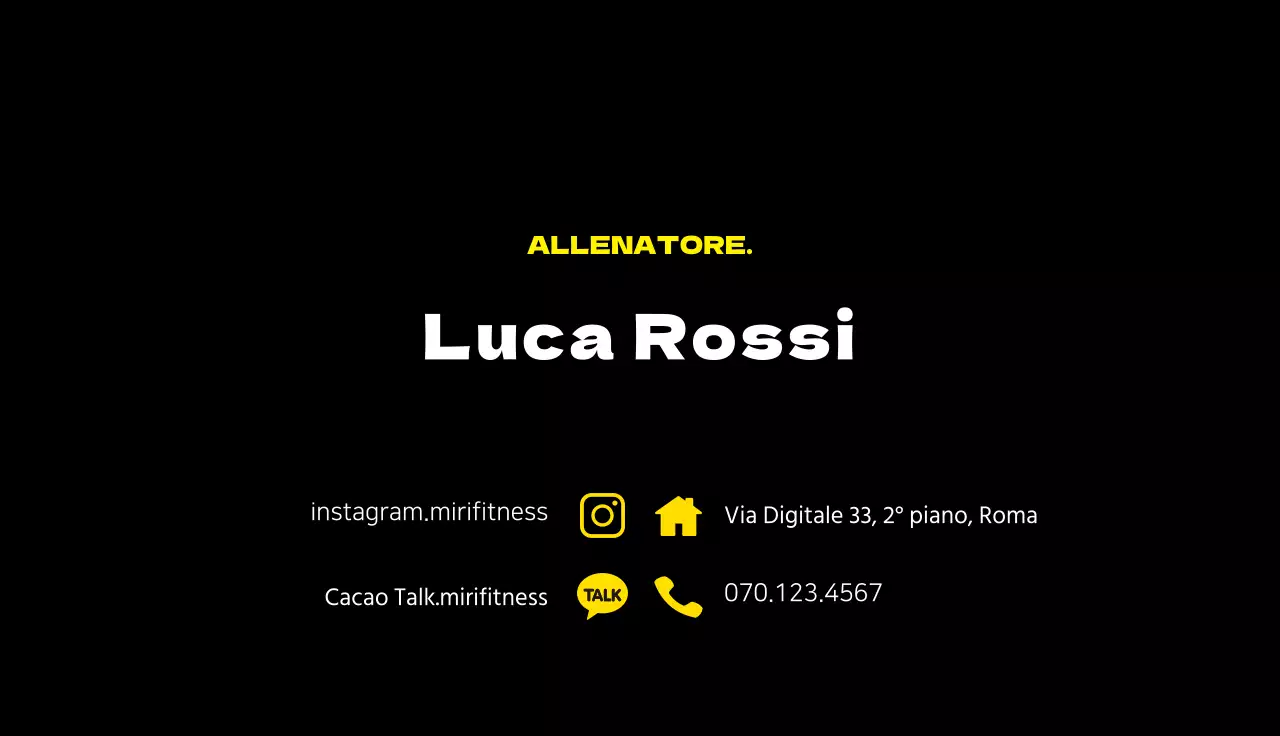 Promuovere il fitness giallo