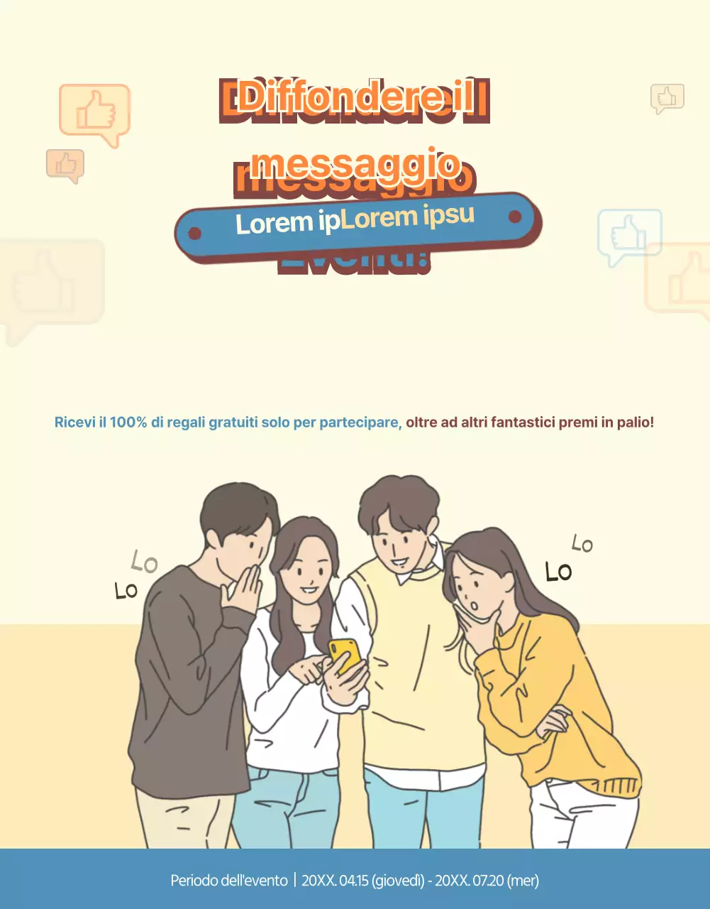 Diffondere gli eventi