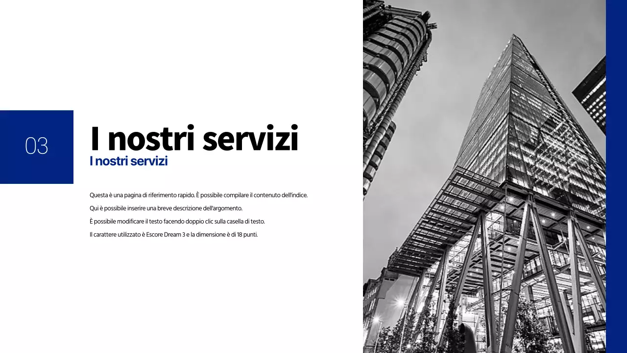 Lettera aziendale minimalista