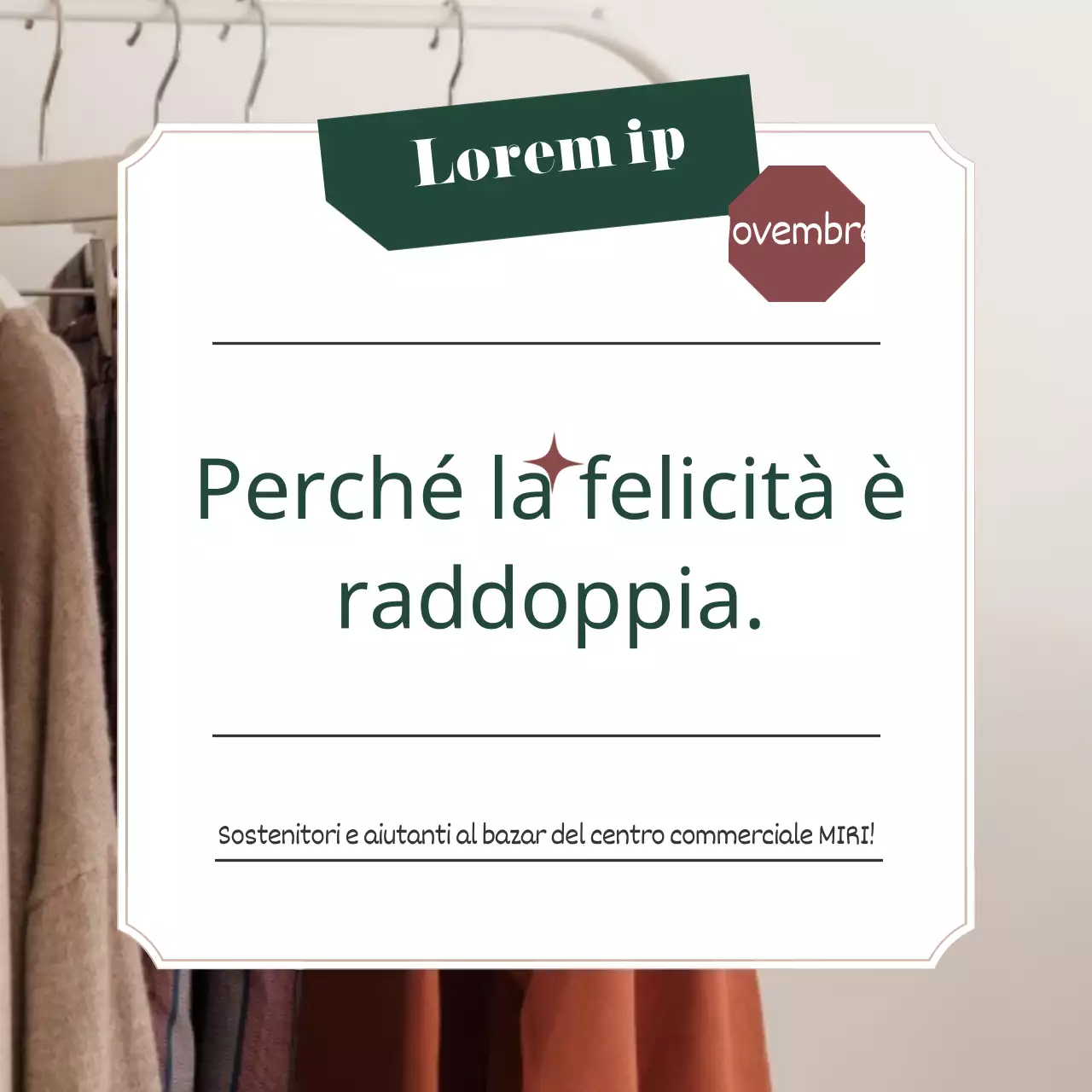 I sostenitori del bazar pastello e sentimentale (CardNews)