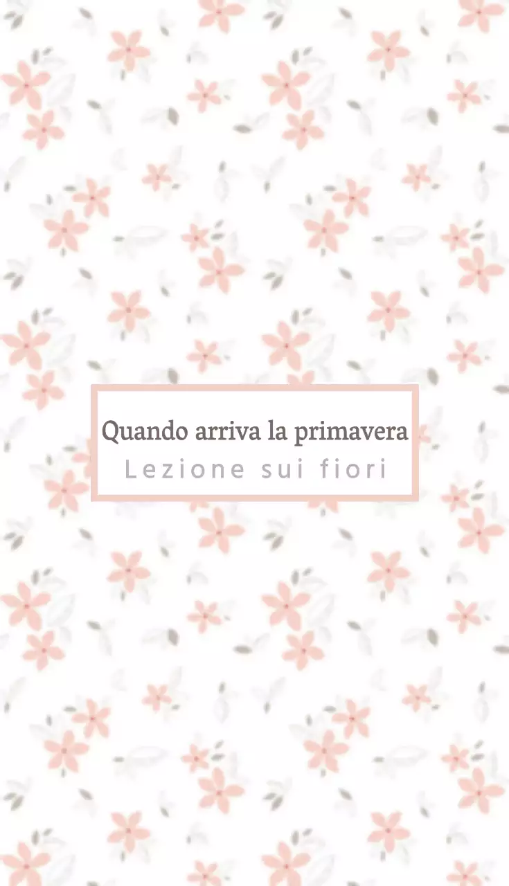 Quando arriva la primavera
