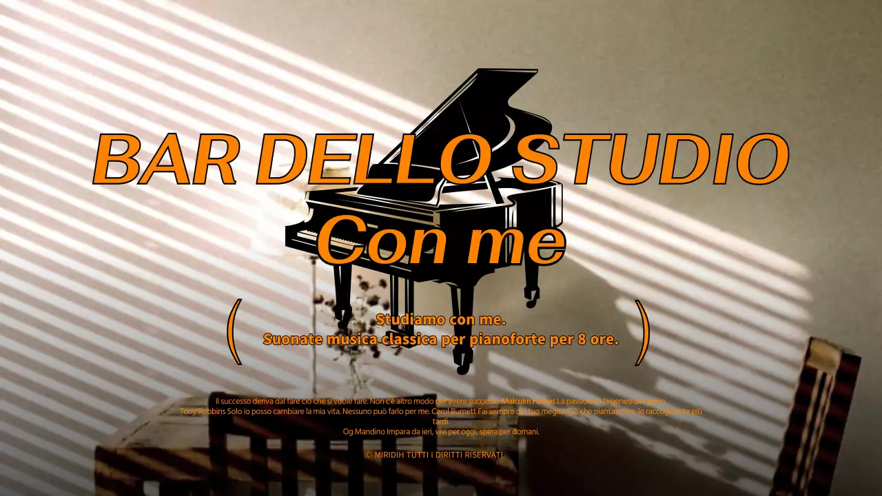 Tema dell'atmosfera del caffè in arancione