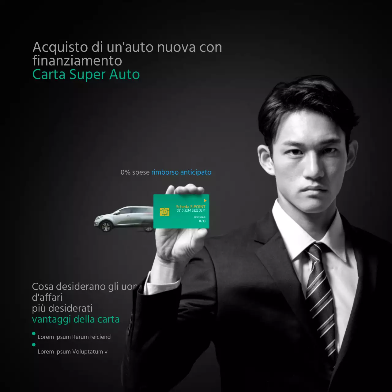 I vantaggi della carta più richiesti dagli uomini d'affari