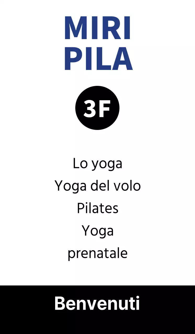 Promuovete il Pilates in uno stile moderno con sagome di persone che si allenano.