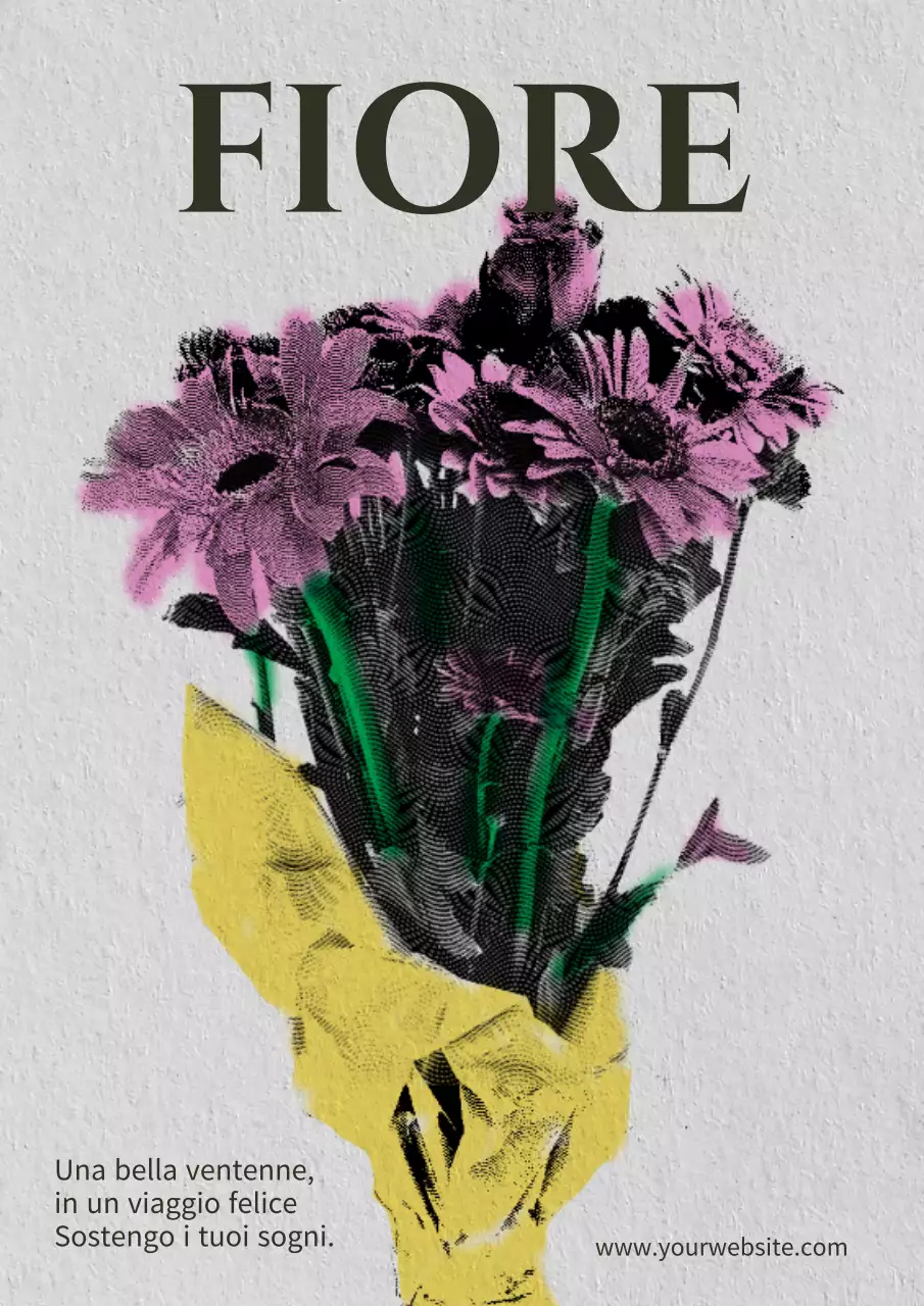 Un bouquet vintage di rosa e beige per festeggiare una maggiore età