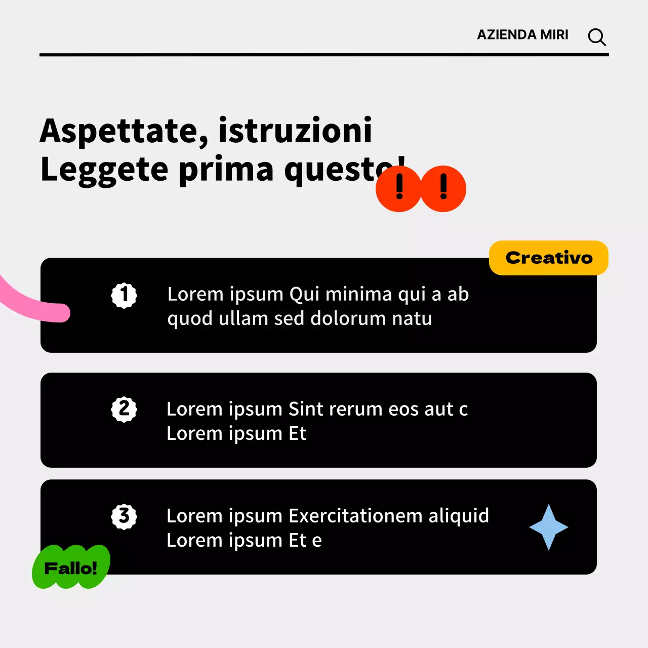 Fiere del lavoro online con concetti colorati e simpatici