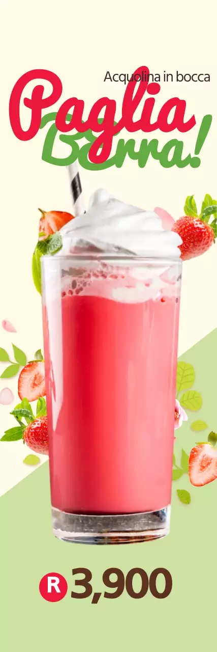 Bevanda alla fragola