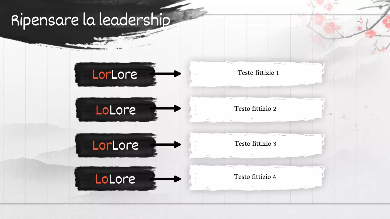 Bianco e nero e rosso Concetto classico Inchiostro e acquerello antico Presentazione dei grandi dell'acquerello