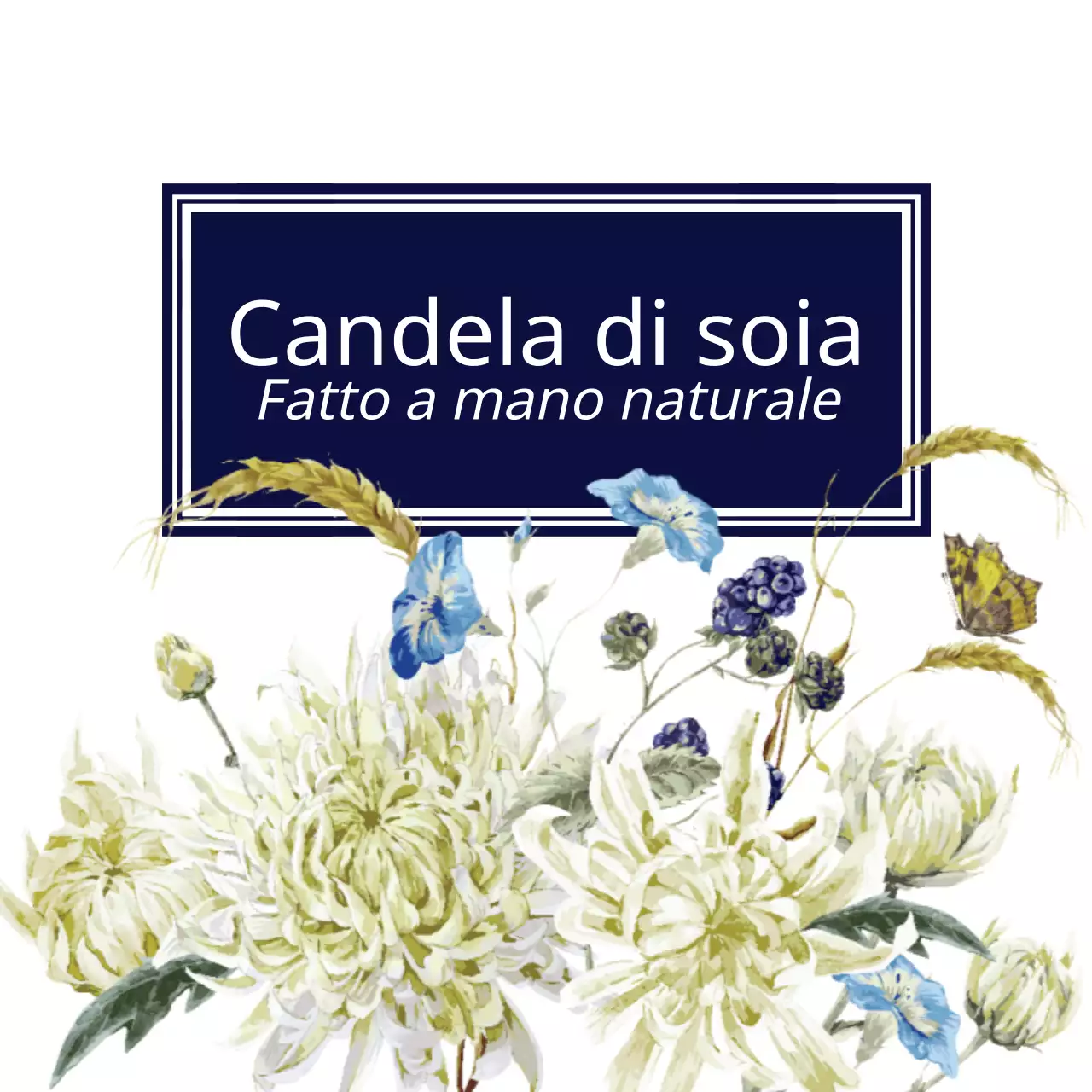 CANDELA DI SOIA