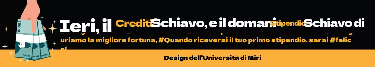 Giallo nero illustrazione celebrazione laurea