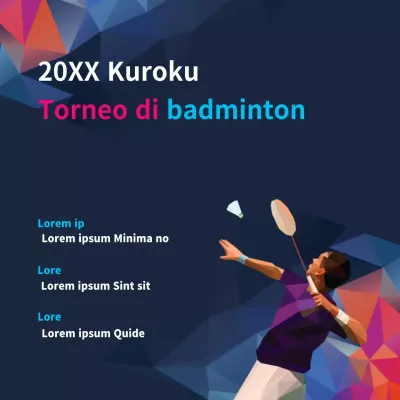 Tornei di badminton