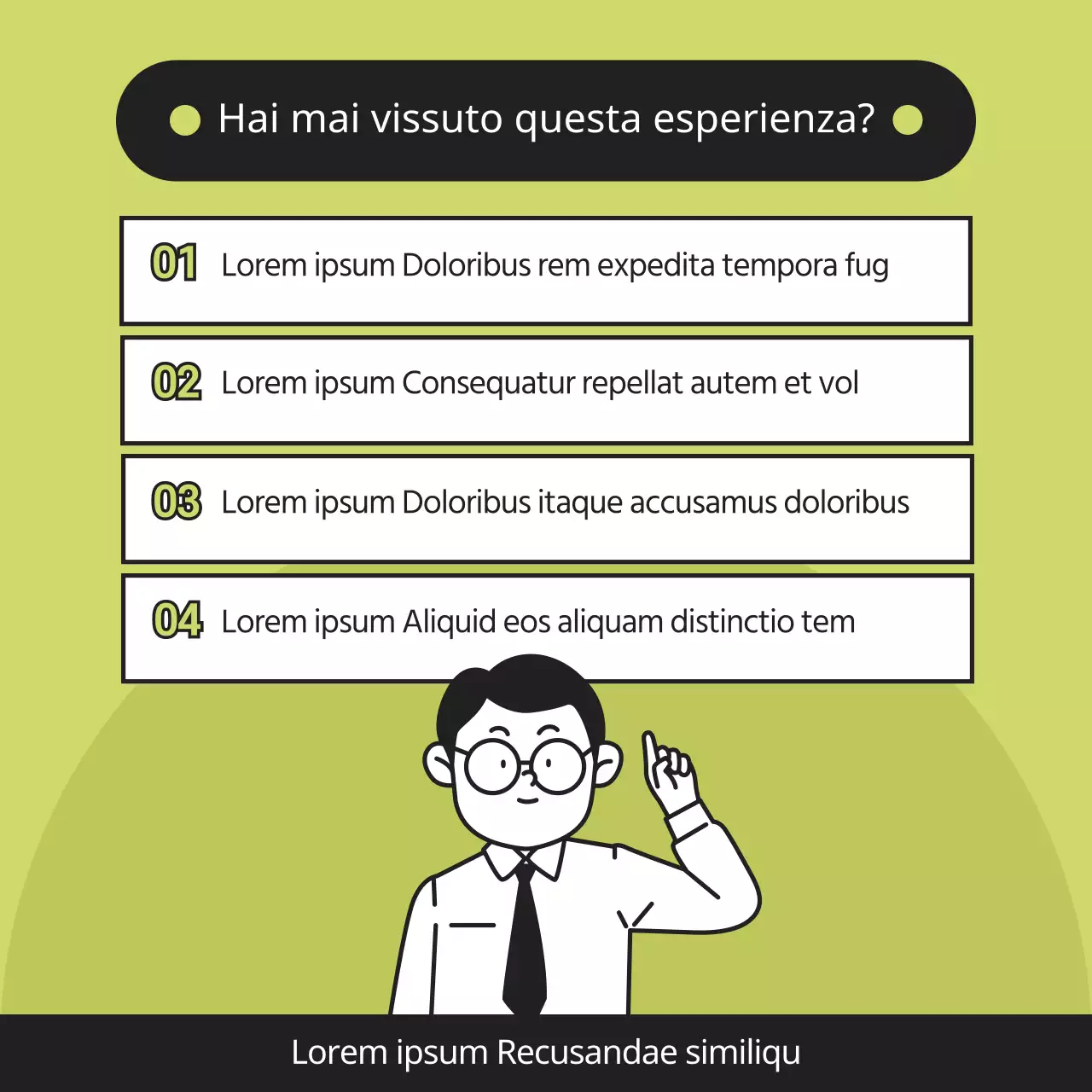 Carta della vita sociale verde lime e neraNews