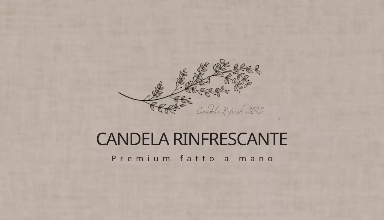 Candele rinfrescanti