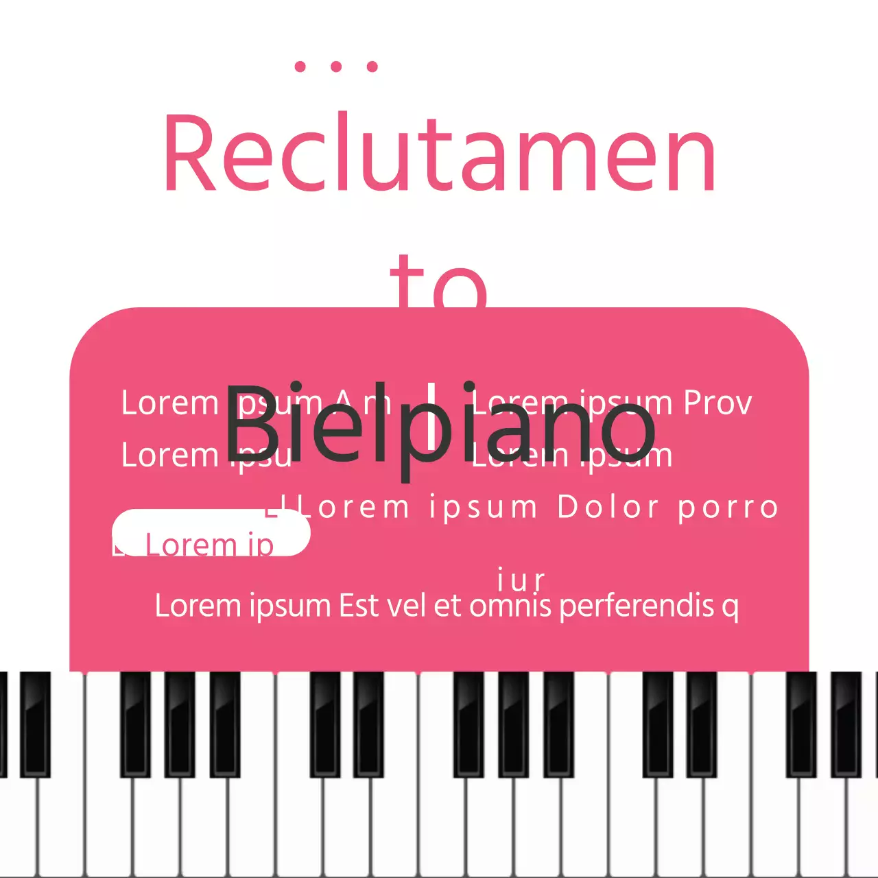 Reclutamento di nuovi studenti