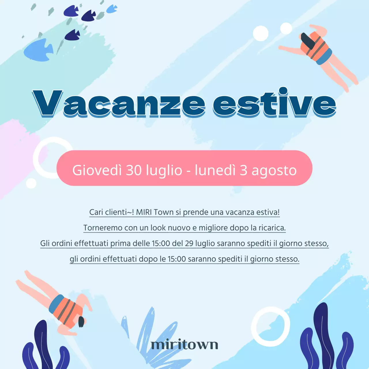 Vacanze estive