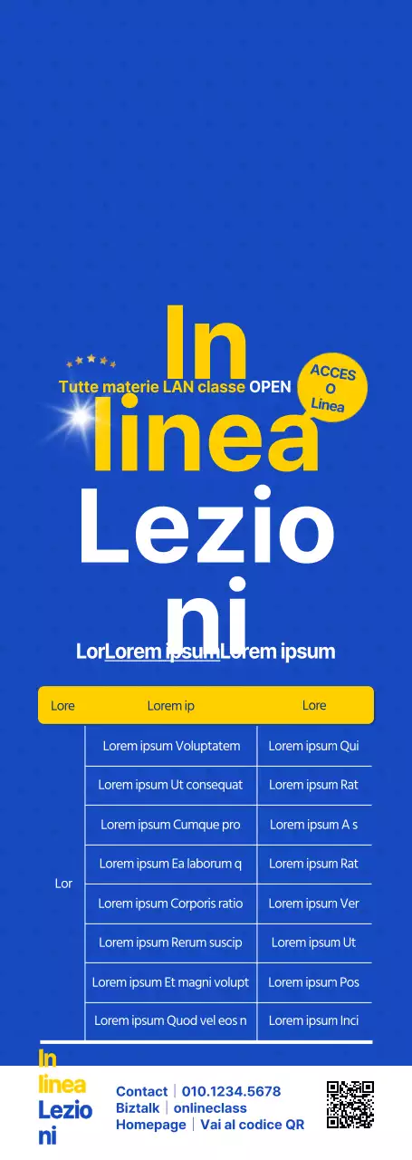 Bianco e blu pulito per annunciare e promuovere le offerte di lavoro nella formazione online.