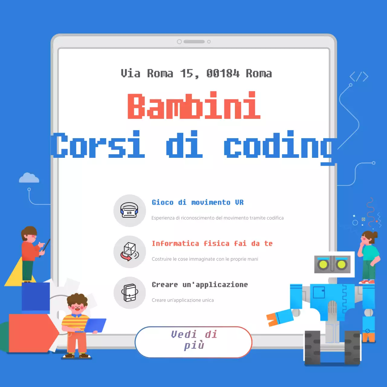 Corsi di coding per bambini