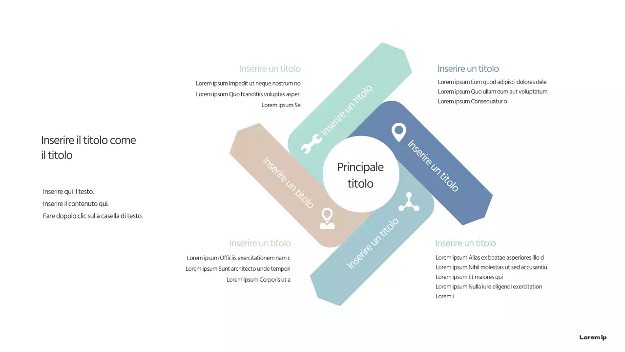 Un'agenda semplice e dai colori pastello