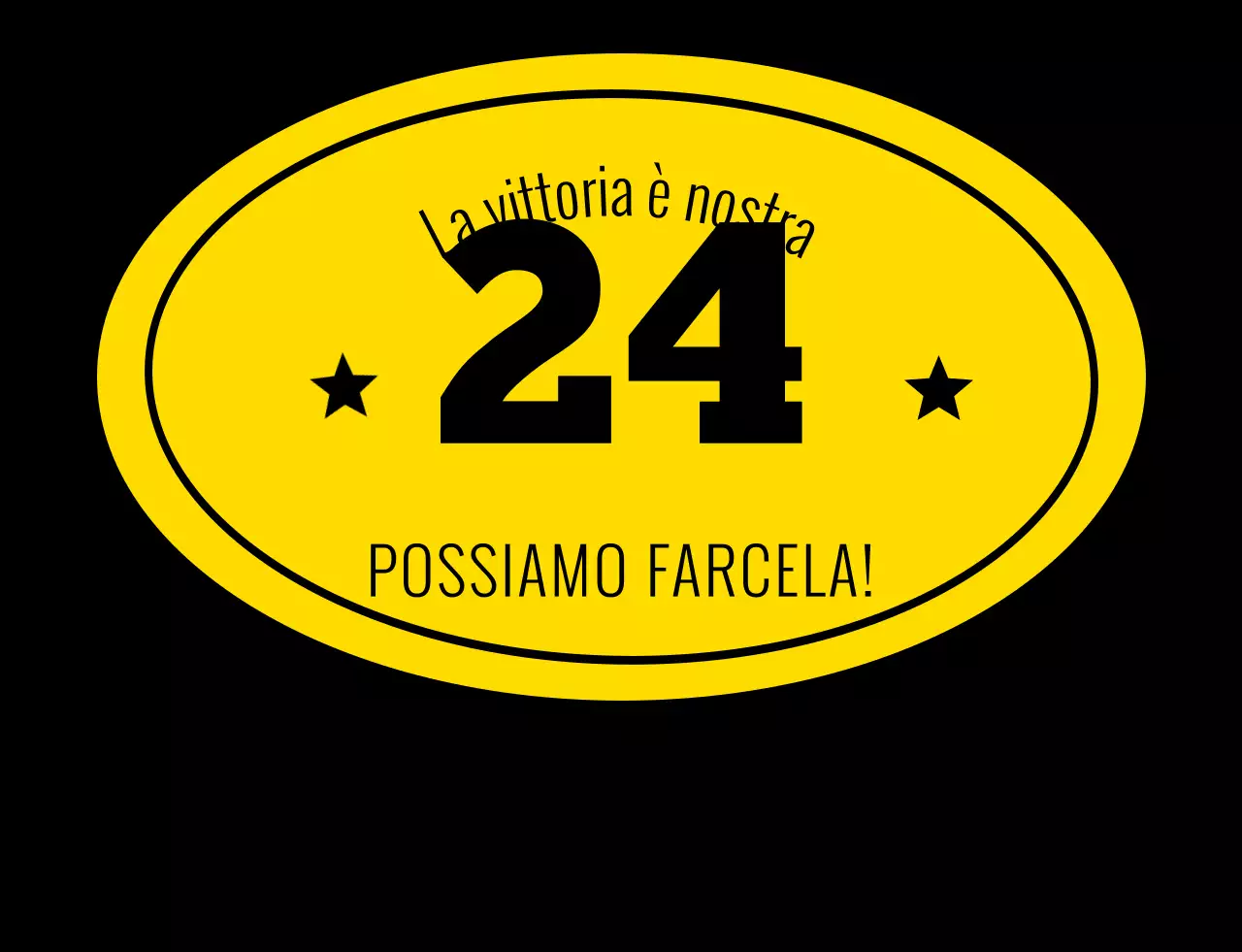 Linea dell'anca illustrazione numero posteriore concetto scuola gruppo maglietta in giallo