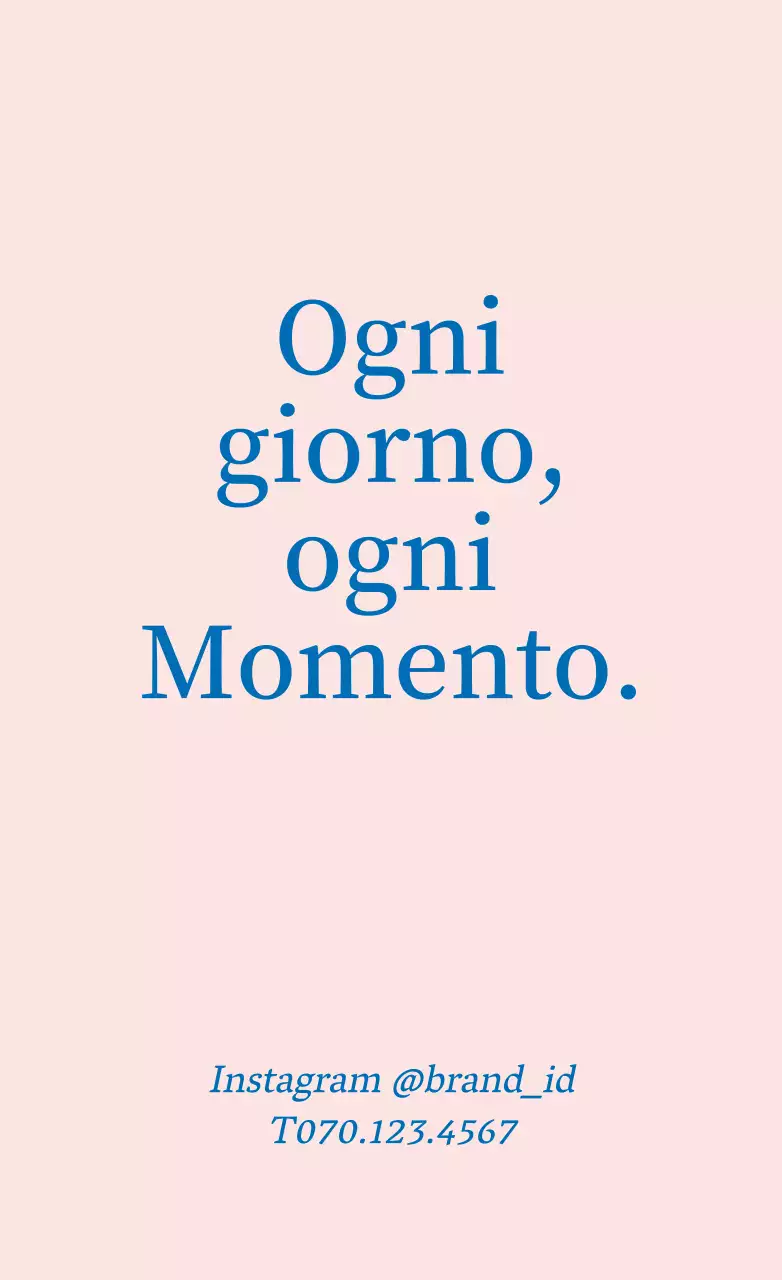 Etichette semplici con marchio in rosa e blu