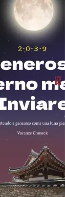 Vi auguro un periodo di vacanza generoso