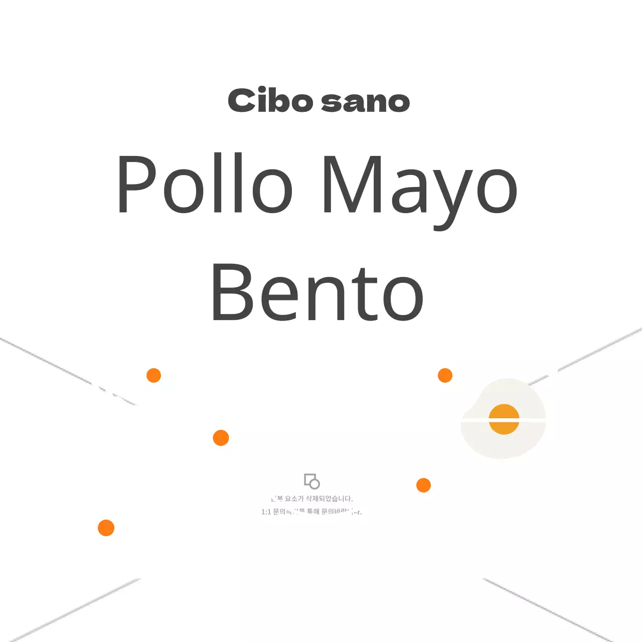 Pollo Mayo Bento