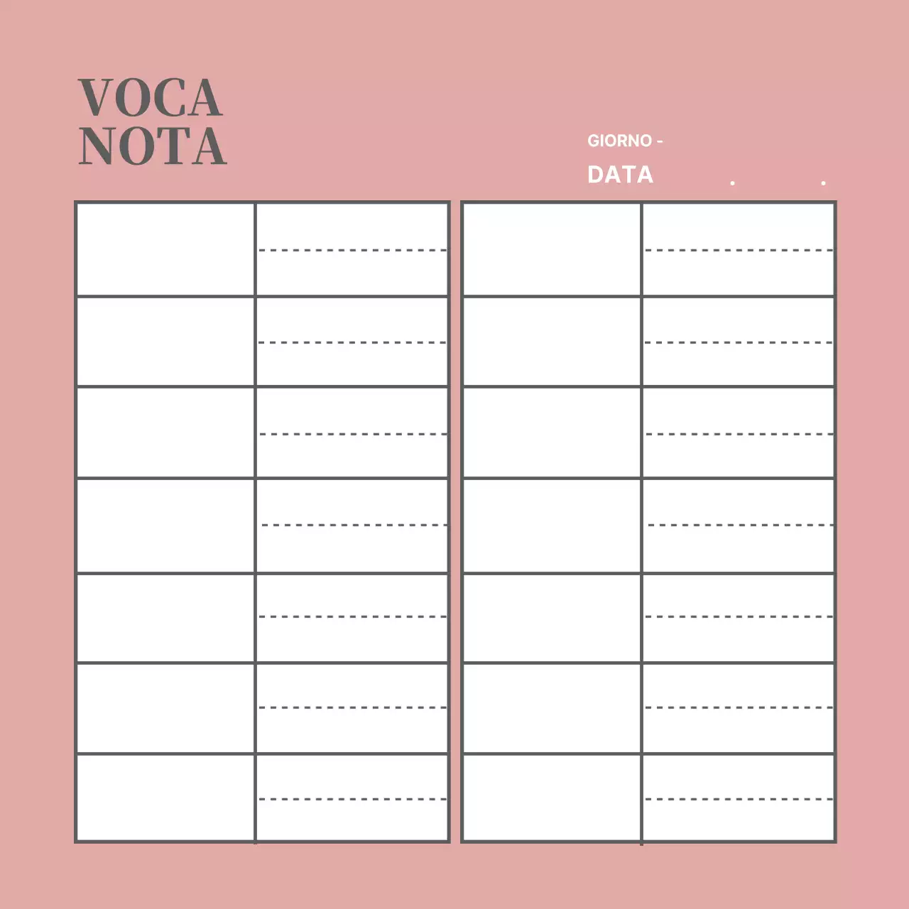 Linea rosa Semplicità WordPad