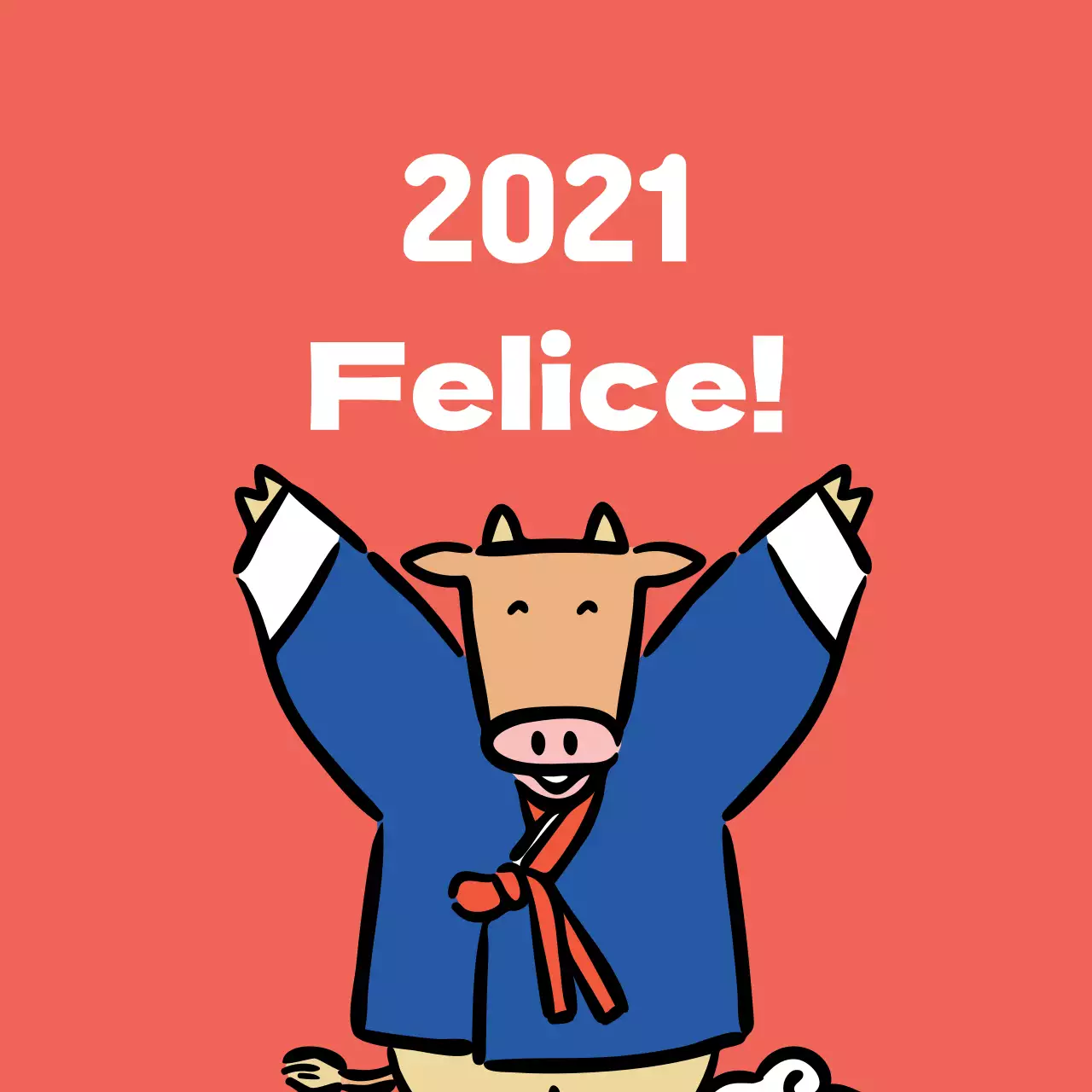 Simpatiche etichette di auguri per il nuovo anno con illustrazioni rosa