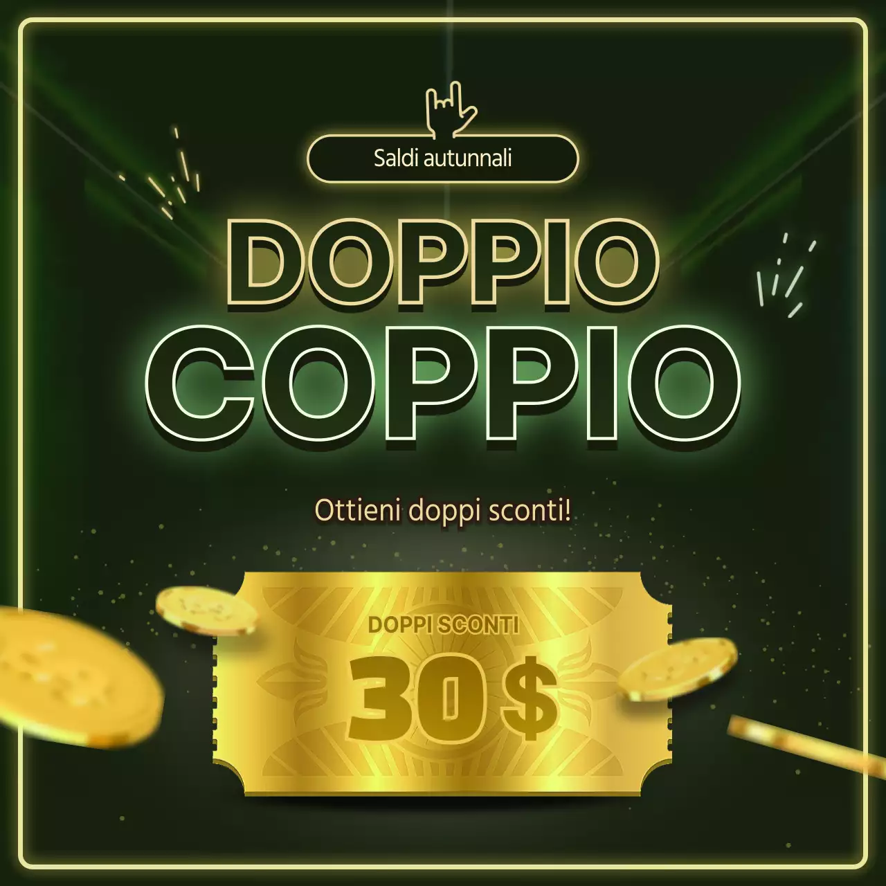 Abbandona il coupon