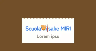 Scuola d'arte per bambini in balsa con sfondo bianco per schizzi