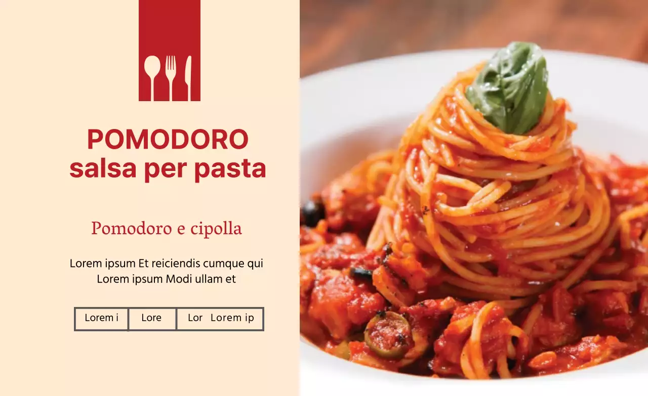 rosso foto evidenziazione ordinata cibo pomodoro salsa pasta etichetta