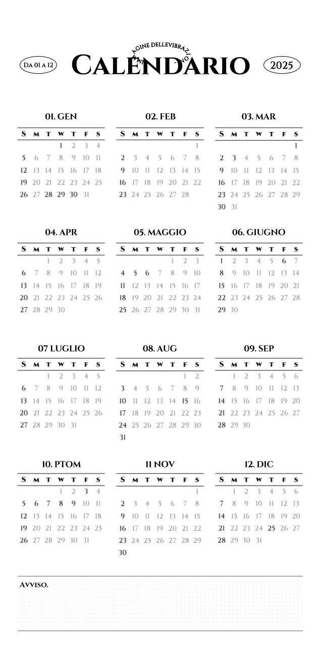 Calendario da parete in stile semplice con concetto di fotografia di viaggio emozionale in bianco e nero