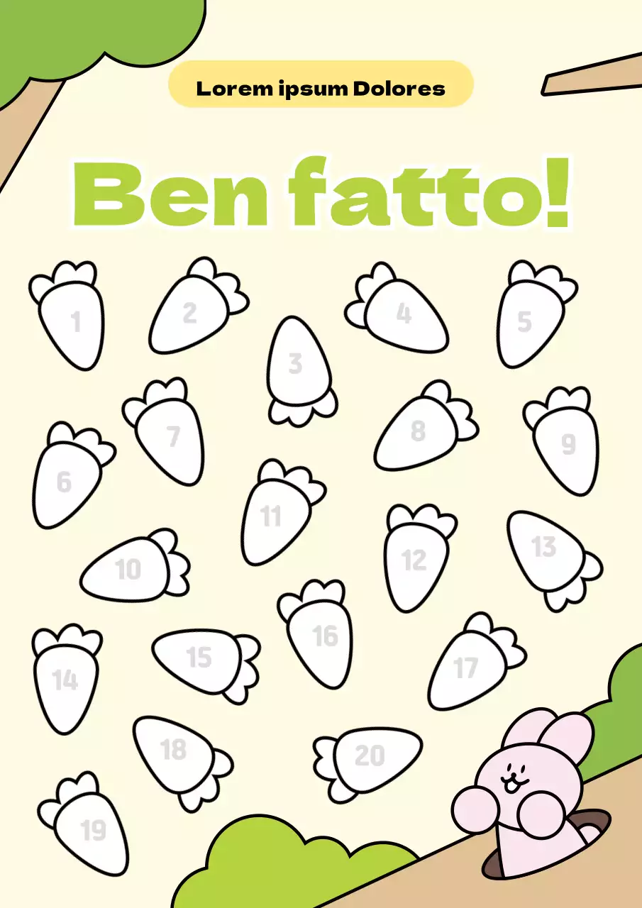 Simpatici timbri omaggio illustrati in tonalità pastello