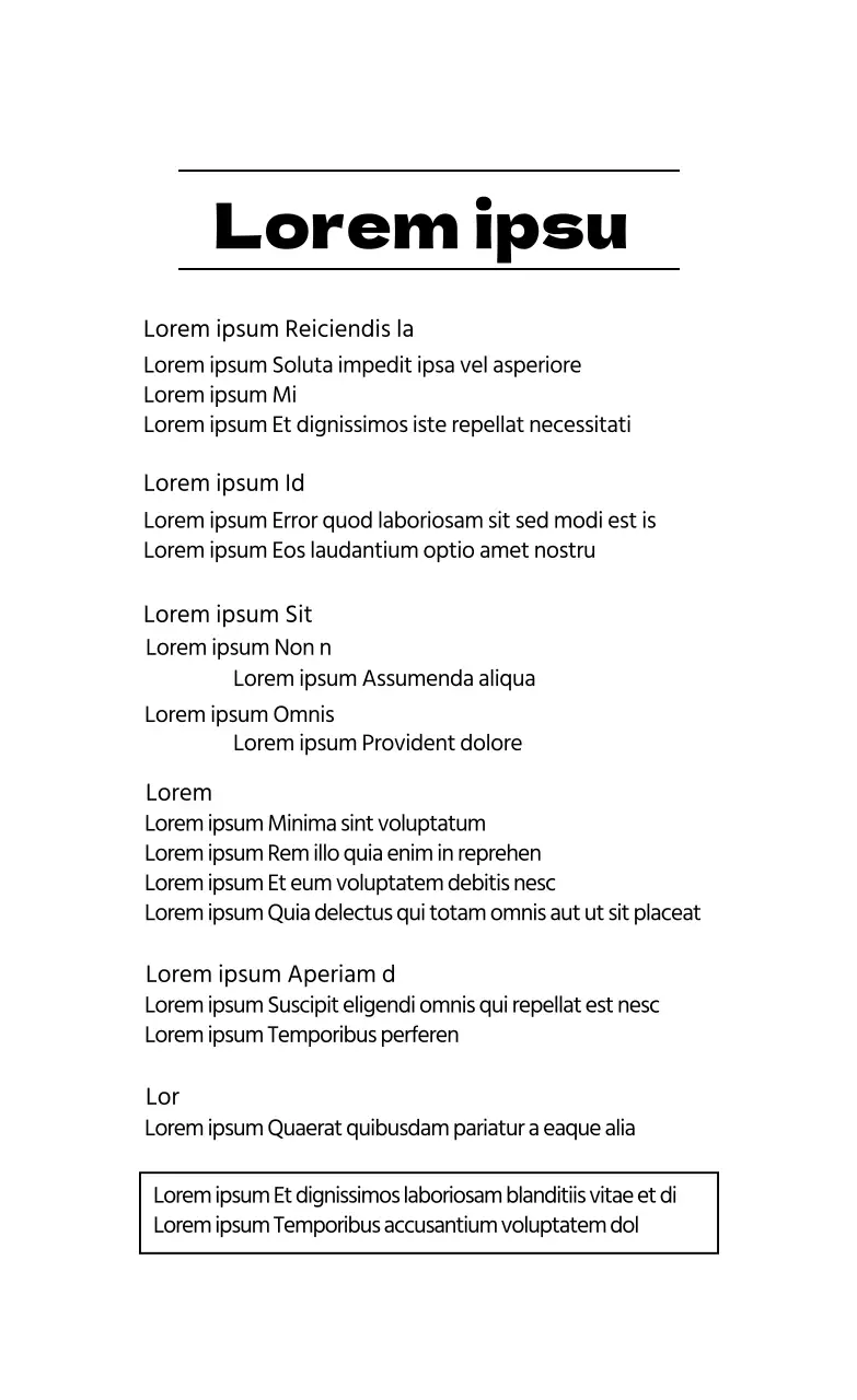 Etichetta semplice di dettaglio per alimenti, linea bianca