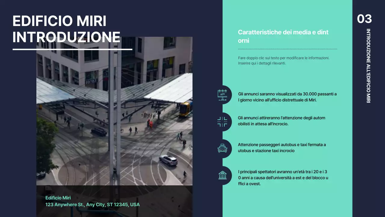 Proposte multimediali in tonalità menta e marina