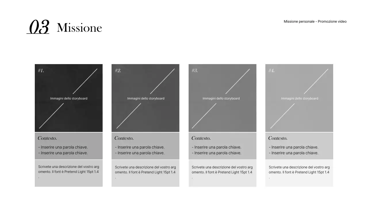 Un semplice rapporto sulle attività dei sostenitori in bianco e nero
