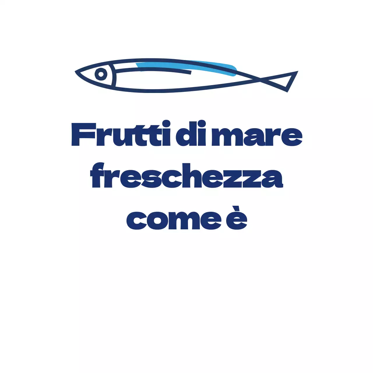Freschezza dei frutti di mare