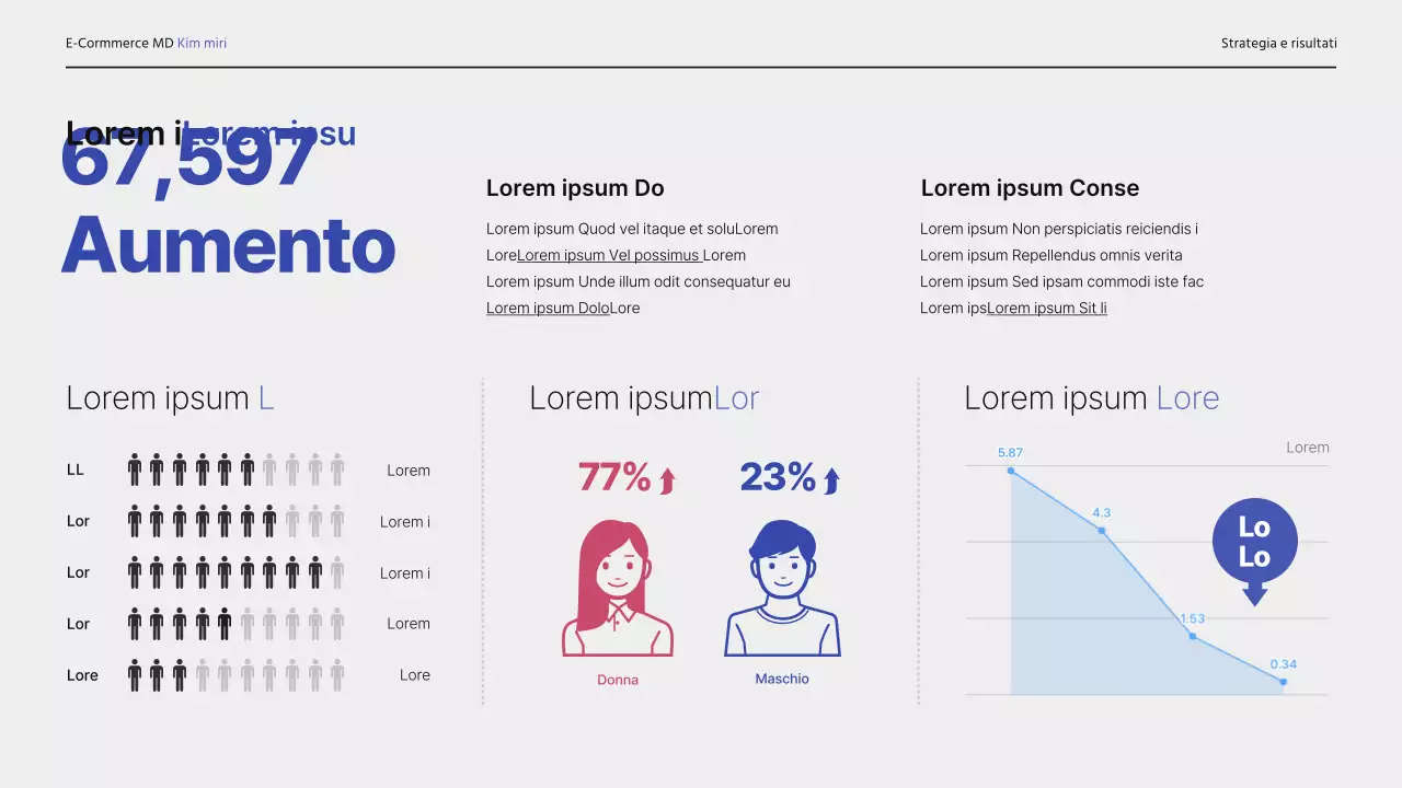 Curriculum portfolio semplice e professionale in azzurro e giallo chiaro