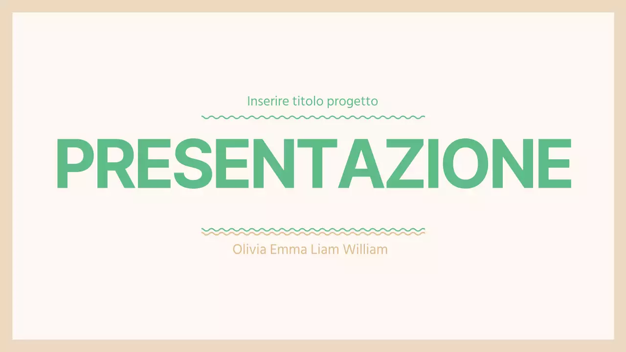 Presentazione degli animali domestici