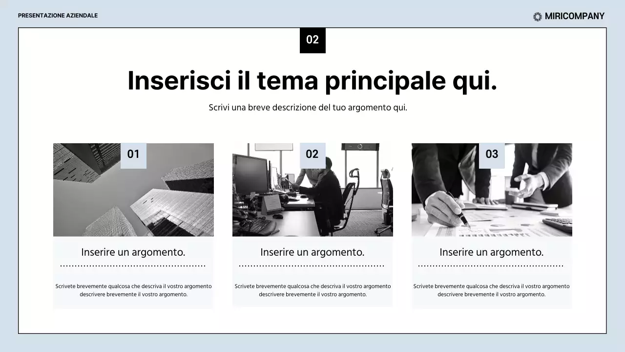 Rapporti di lavoro puliti in azzurro e nero